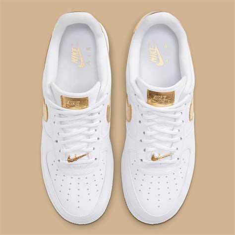 nike air force gold/weiß|air force 1 sneaker gold.